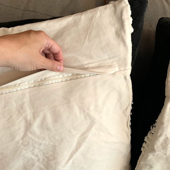 Set of (2)‎ Square Boho Pillow Shams - Picture 9 of 9